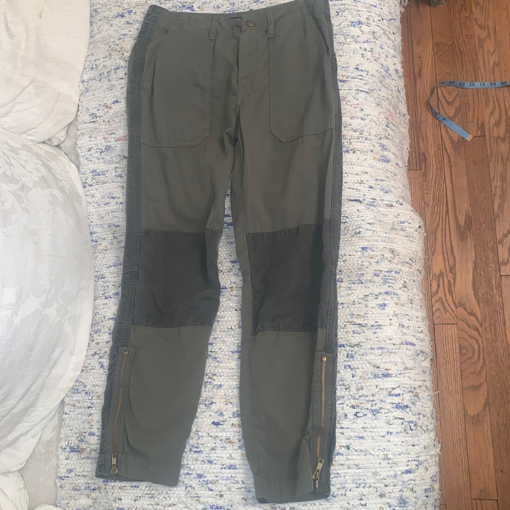 - MOTHER DENIM "THE ARMY RACKETEER" SURPLUS CUT PANTS 25 - Picture 2 of 9
